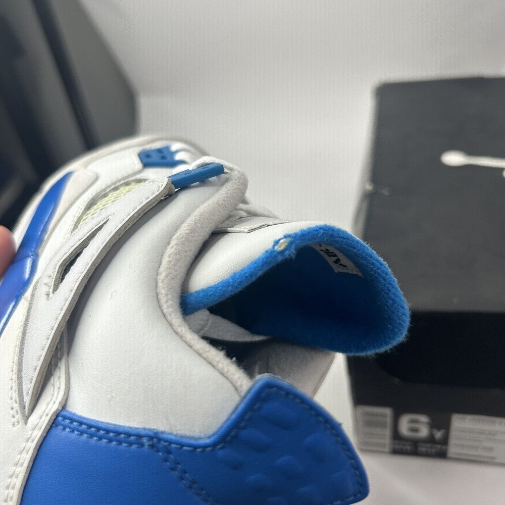 Nike Shoes Air Jordan 4 Retro GS “Military Blue” 2024 - Picture 10 of 10
